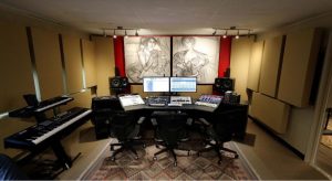 OC Recording Co. decides to replace twenty-year-old ceiling tiles with panels from Ceilume.