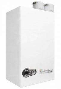 The AquaBalance wall mount line of heat only and combination boilers feature an energy saving AFUE rating of 95 percent on the Series 2 version.