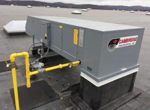 Nine HTHV units from Cambridge Engineering were installed on the existing Swire Coca-Cola facility and its new distribution center’s rooftops.
