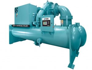 The YORK YZ Magnetic Bearing Centrifugal Chiller includes chillers beyond 1,000 tons, now up to 1,350 tons of refrigeration.