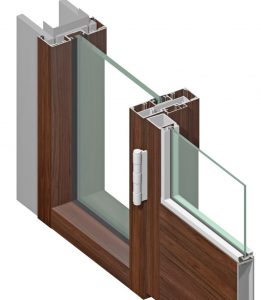 INT67 framing systems integrate with Tubelite's standard entrance doors.
