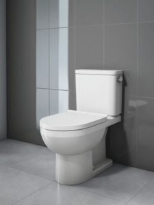 The DuraStyle Basic floor-standing toilet joins other ADA-compliant toilet options from Duravit.