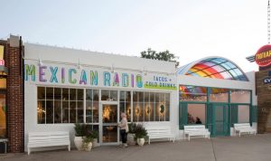 Mexican Radio is a concept restaurant that specializes in tacos and cold drinks.