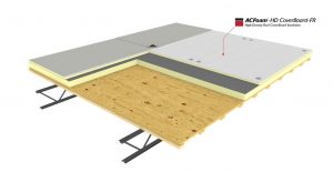 The ACFoam-HD CoverBoard-FR is a roof insulation that provides an option to achieve a UL Class A fire-rated roof assembly when used over combustible wood roof decks.