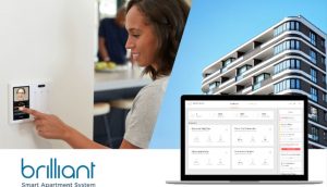 Brilliant enables property developers, owners and managers to increase the appeal and value of their properties by offering smart apartments as a standard amenity.