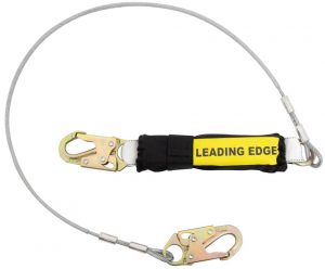 These lanyards have been tested and approved for use over steel beam, B-Deck and precast concrete.