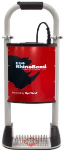 The RhinoBond tool includes OptiWeld Technology, providing automatic calibration on membrane up to 80 mils thick.